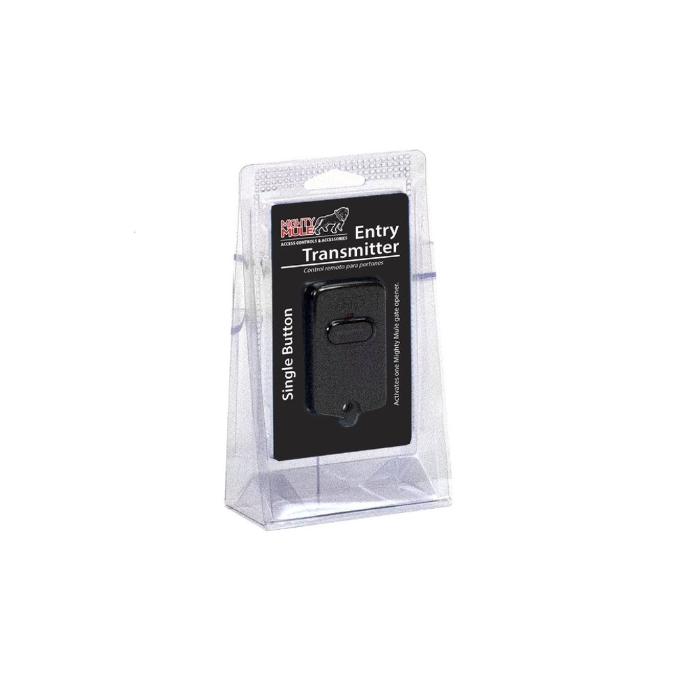 Single Button Gate Opener Remote FM135 Black