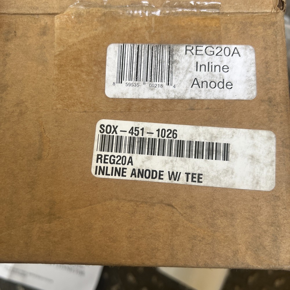 Solaxx Inline Anode w/ Tee, REG20A