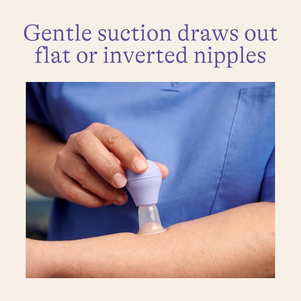 2 Flange Sizes Nipple Everter for Smooth Latching - Portable & Easy to Clean