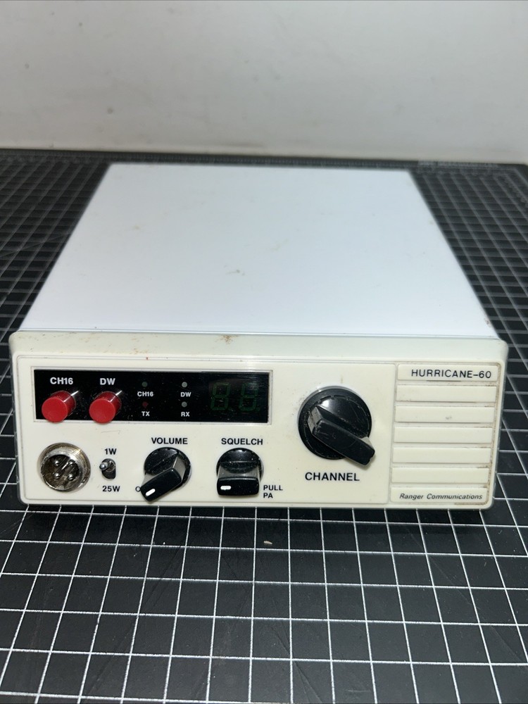 Ranger Communications Hurricane-60 model Marine VHF  Transceiver