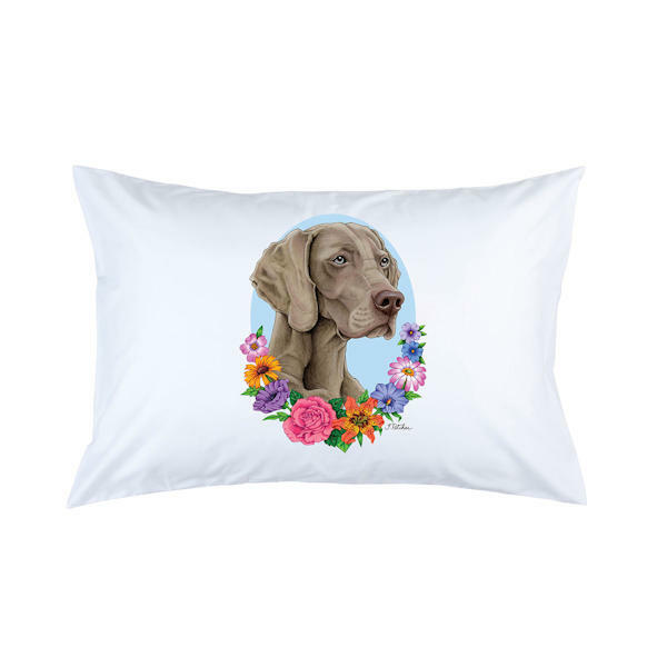 Weimaraner Micro Fiber Pillowcase