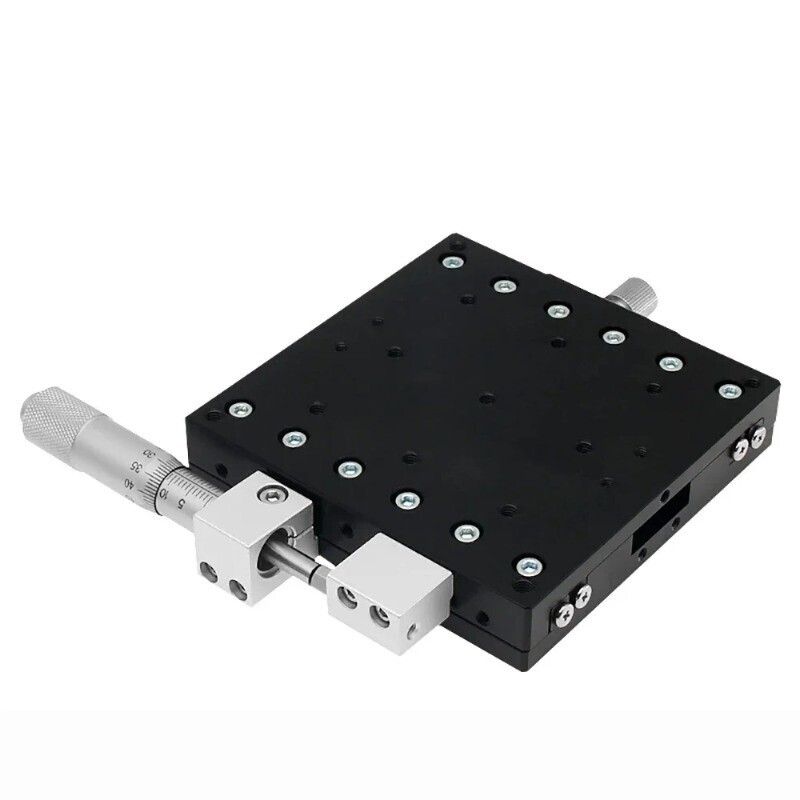 X Axis Manual Fine Turning Optical Sliding Stage Precision Displacement Platform
