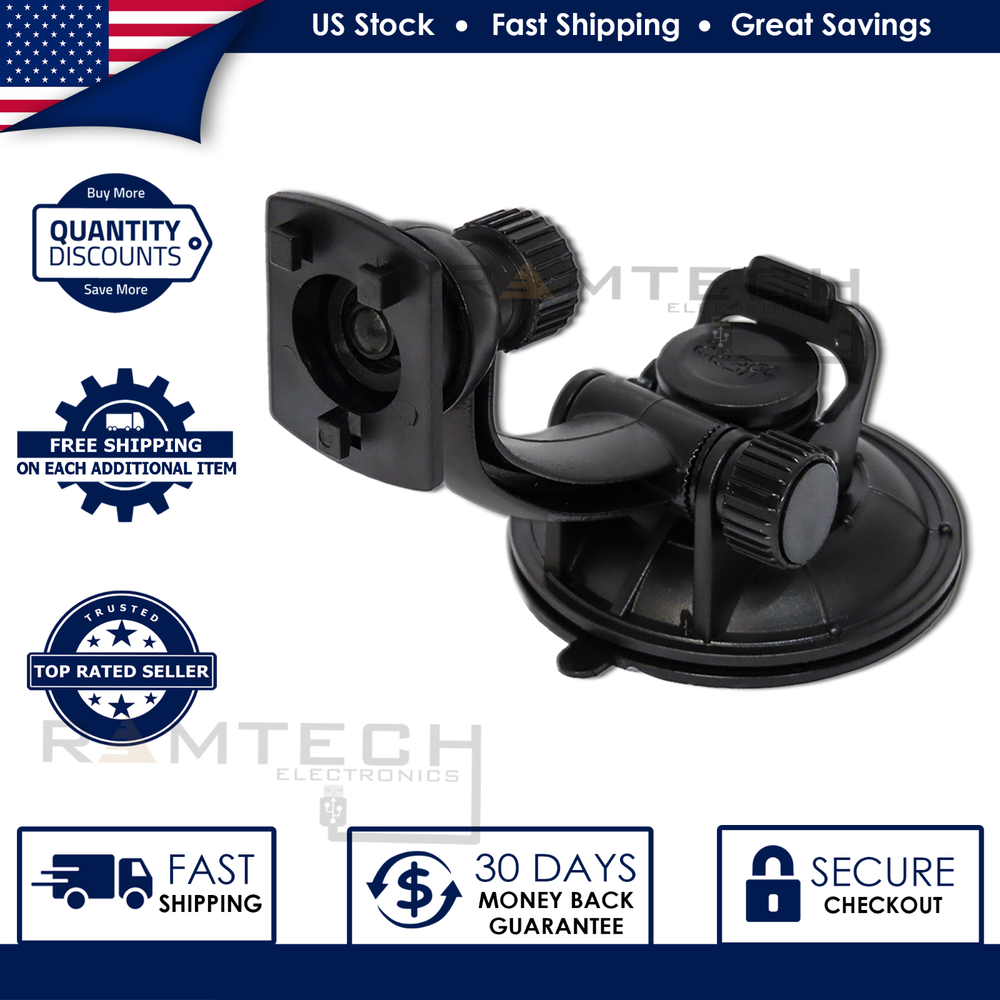 Car Windshield Suction Cup Mount for Rand McNally DC 200 S 210 E-Log Device-SCMO