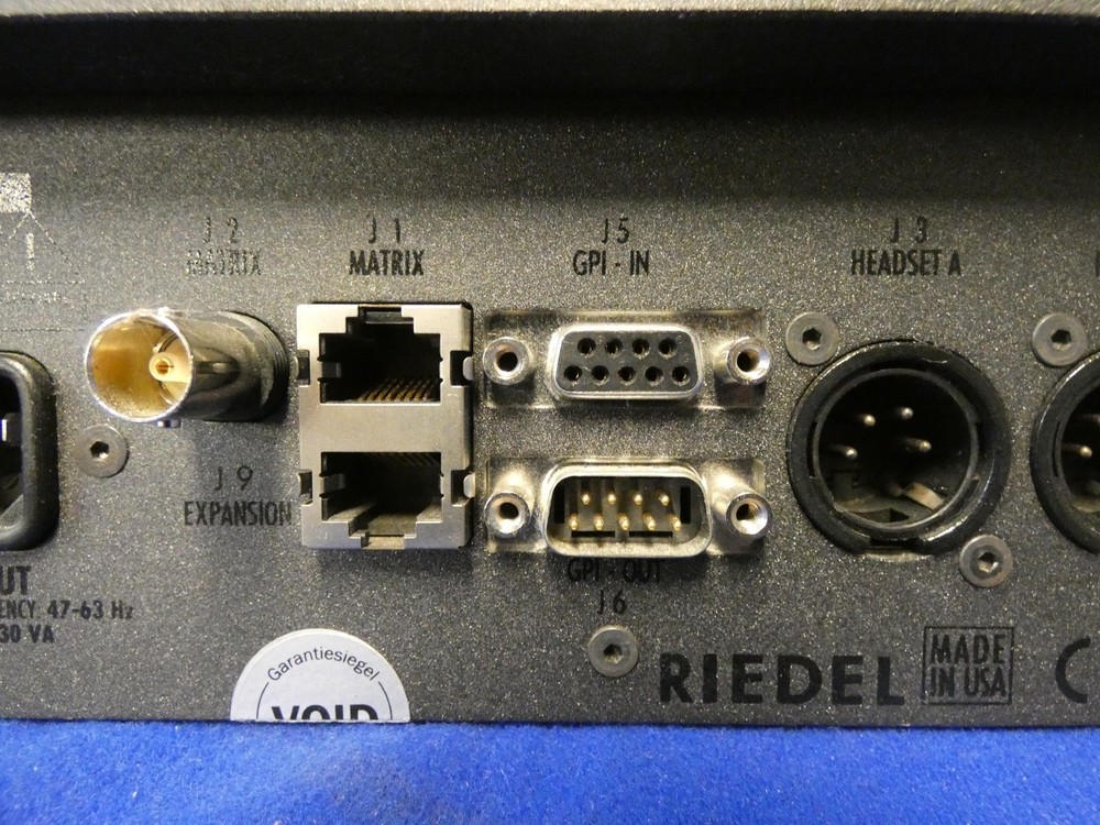 Riedel DCP-1016E /O 16-Key Desktop Control Panel (No Mic)