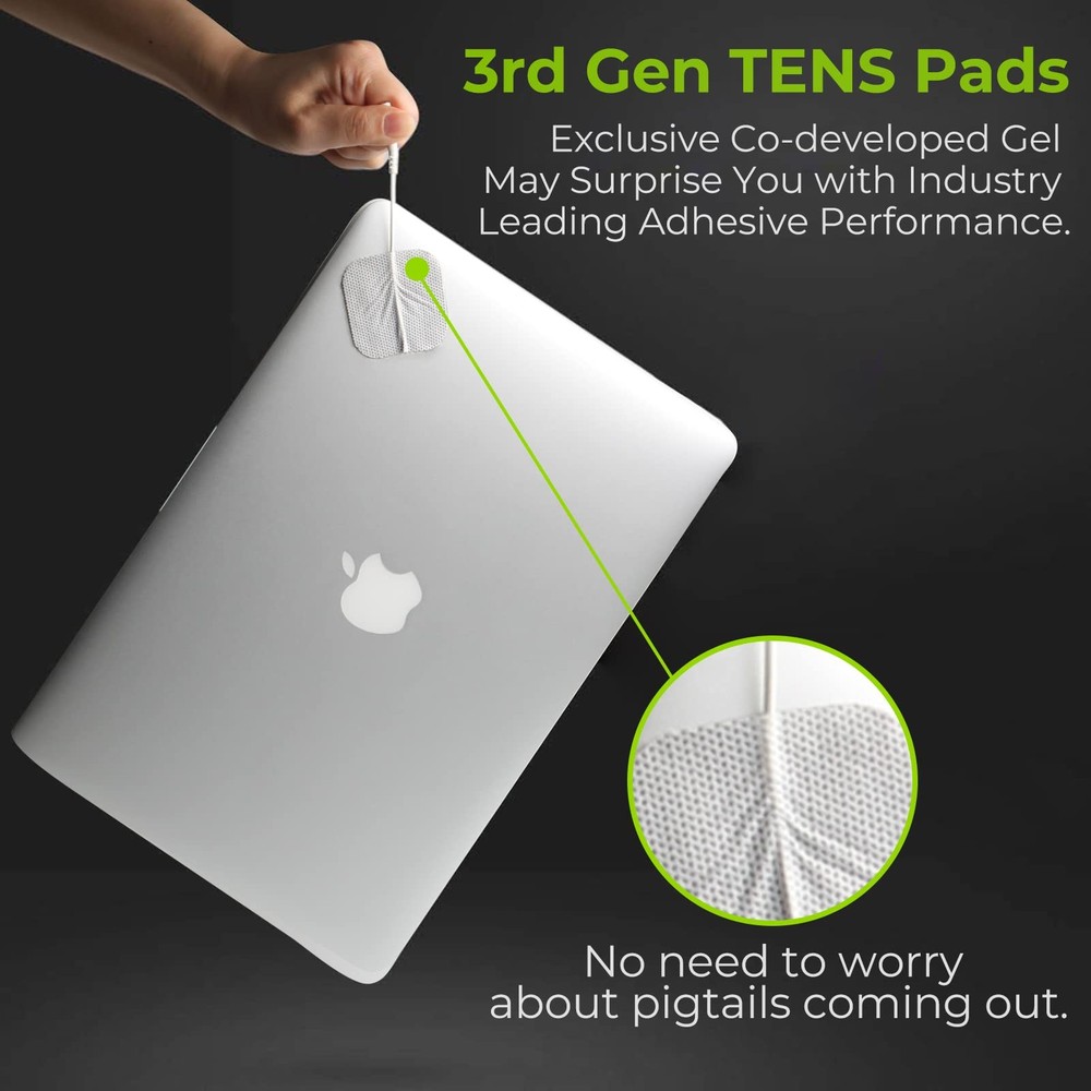TENS Unit Replacement Pads Combination Set, 20 Packs Multiple Sizes Electrode...