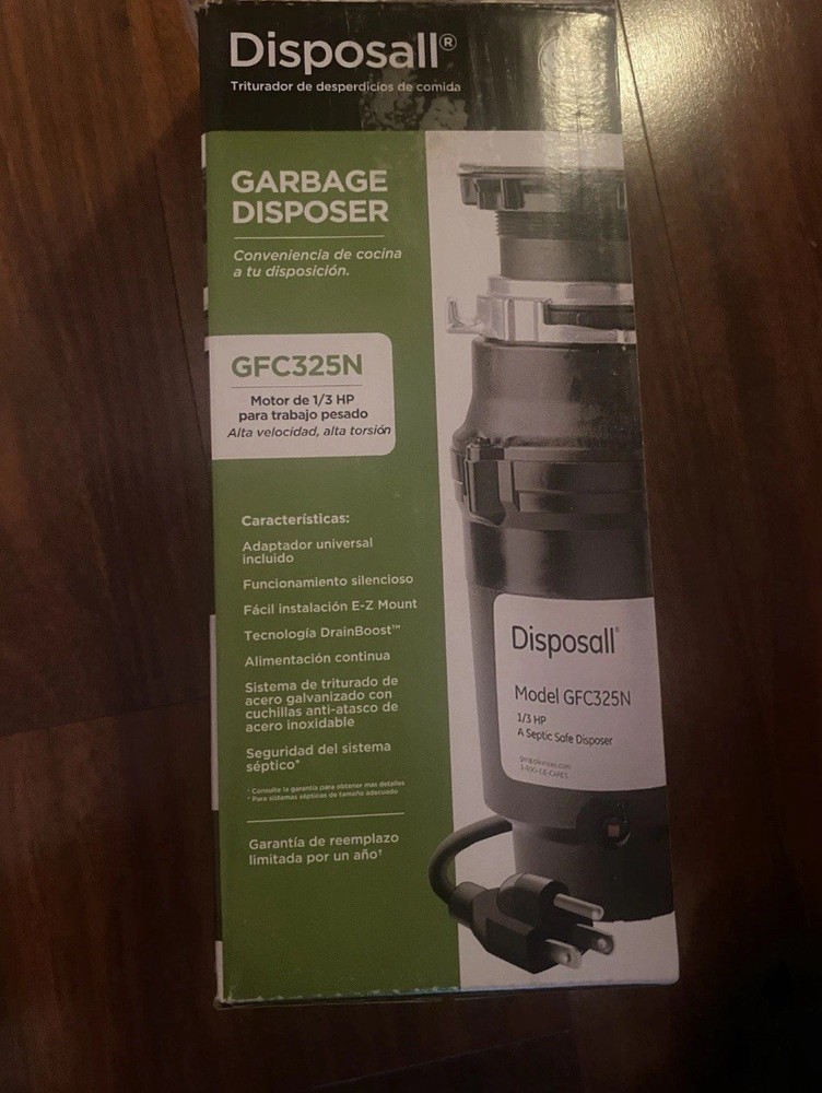General Electric GFC325N Continuous Feed Garbage Disposall 1/3hp
