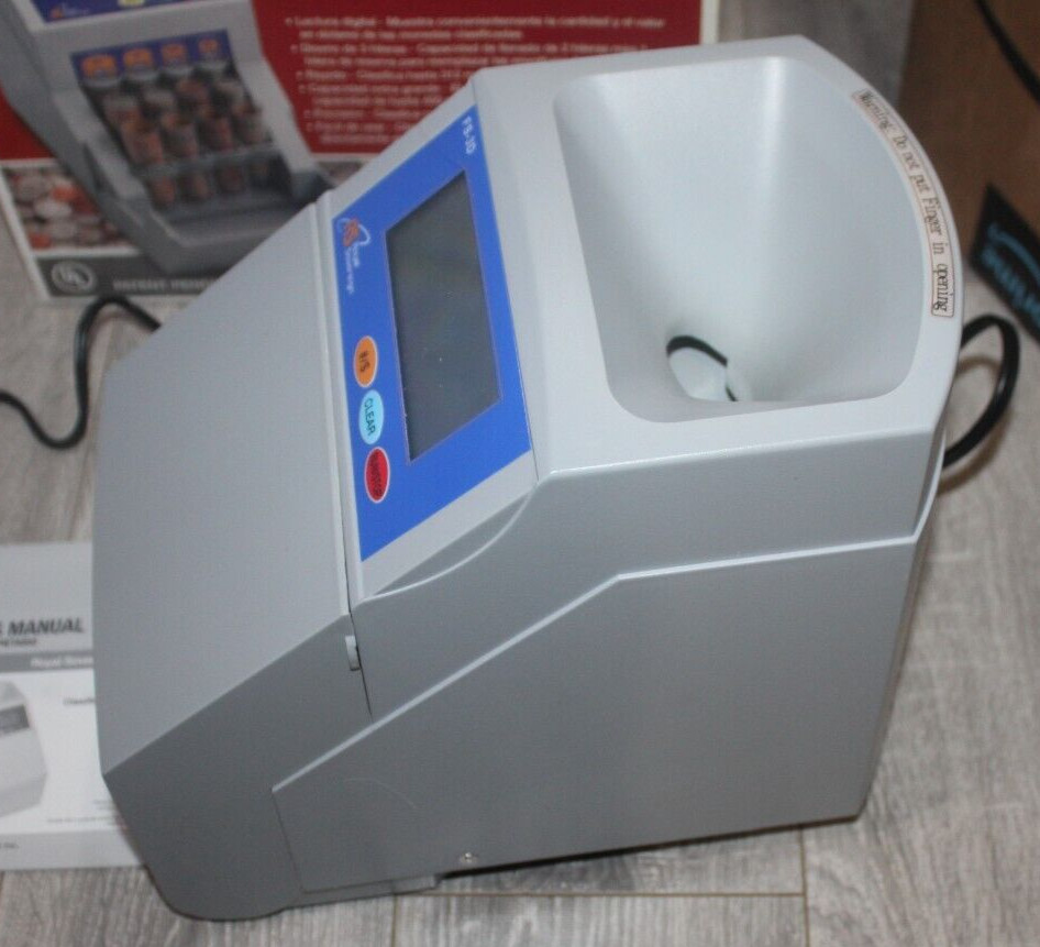 Royal Sovereign FS-3D Fast Sort Automatic Digital Coin Sorter - TESTED