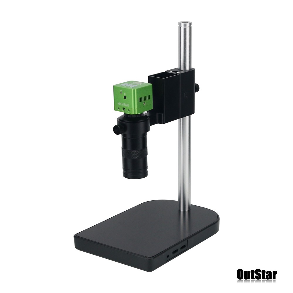USB Digital Video Microscope Camera 4K 41MP HDMI-compatible 150X C Mount Lens