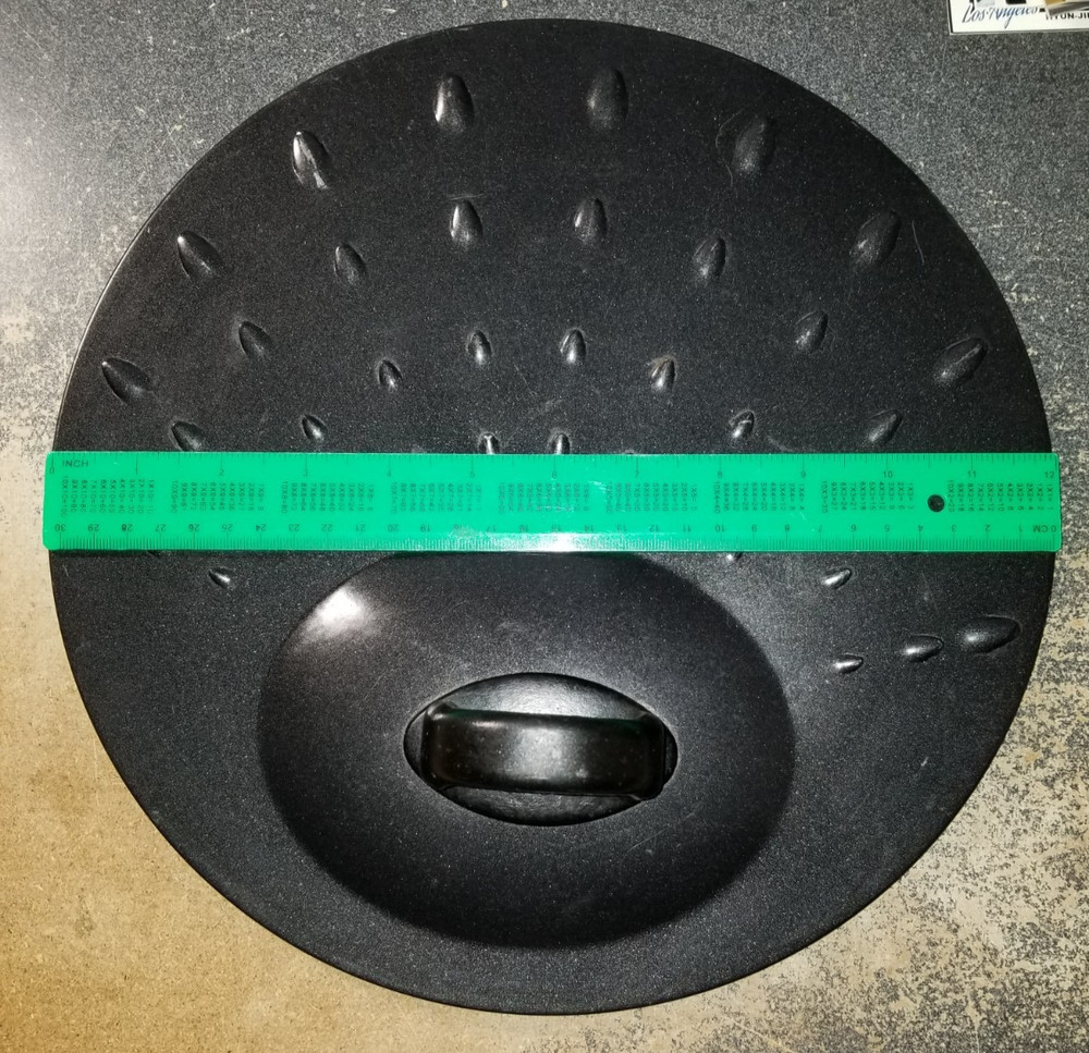 Universal Sized Metal Splatter Shield Steamer Lid 12" Diameter