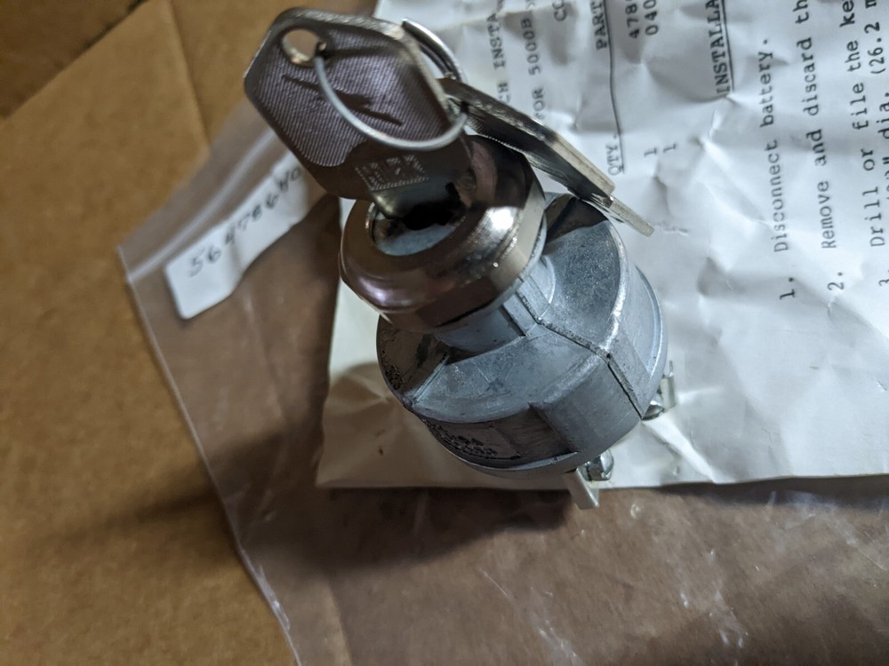 ADVANCE #5647860 KEY SWITCH for Floor Scrubbers