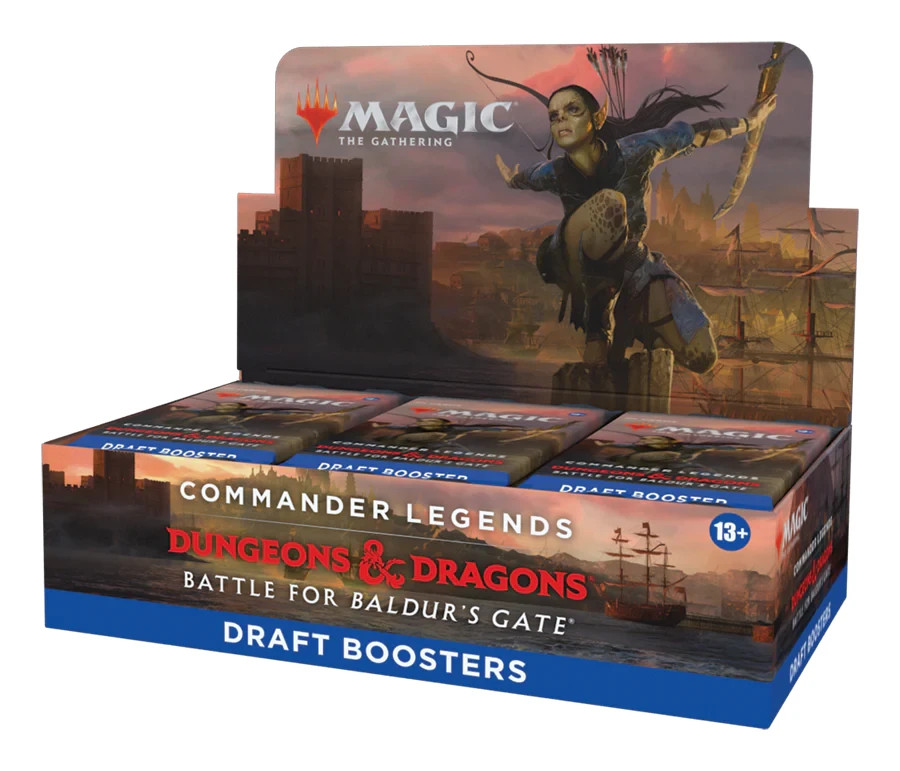 MTG Commander Legends - Baldurs Gate DRAFT Booster Box (Sealed)