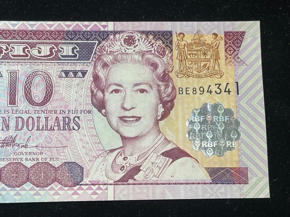 Fiji 10 Dollars Banknote