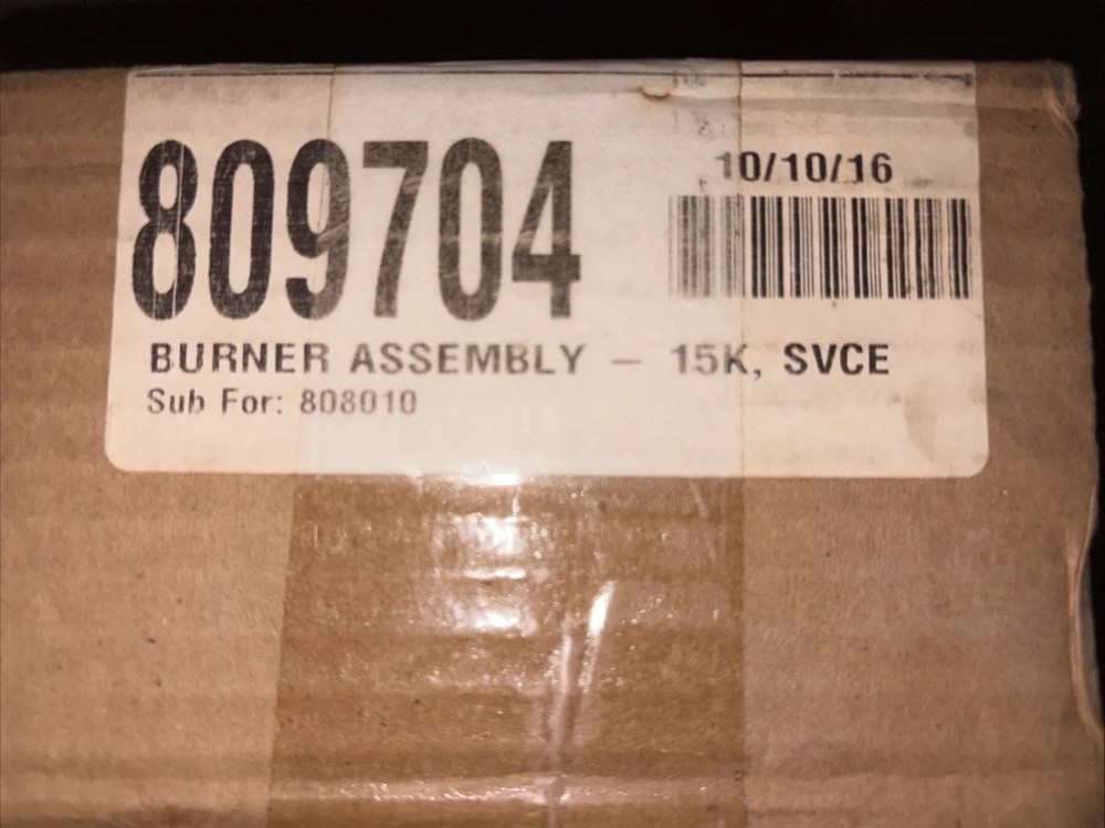 Wolf 809704 Burner Assembly Open Box