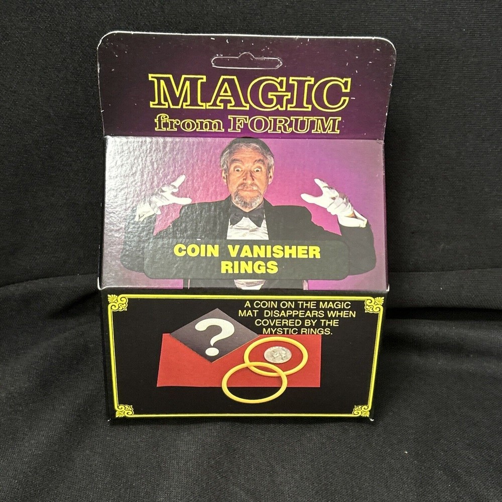 Magic  Trick  Coin Vanisher Rings