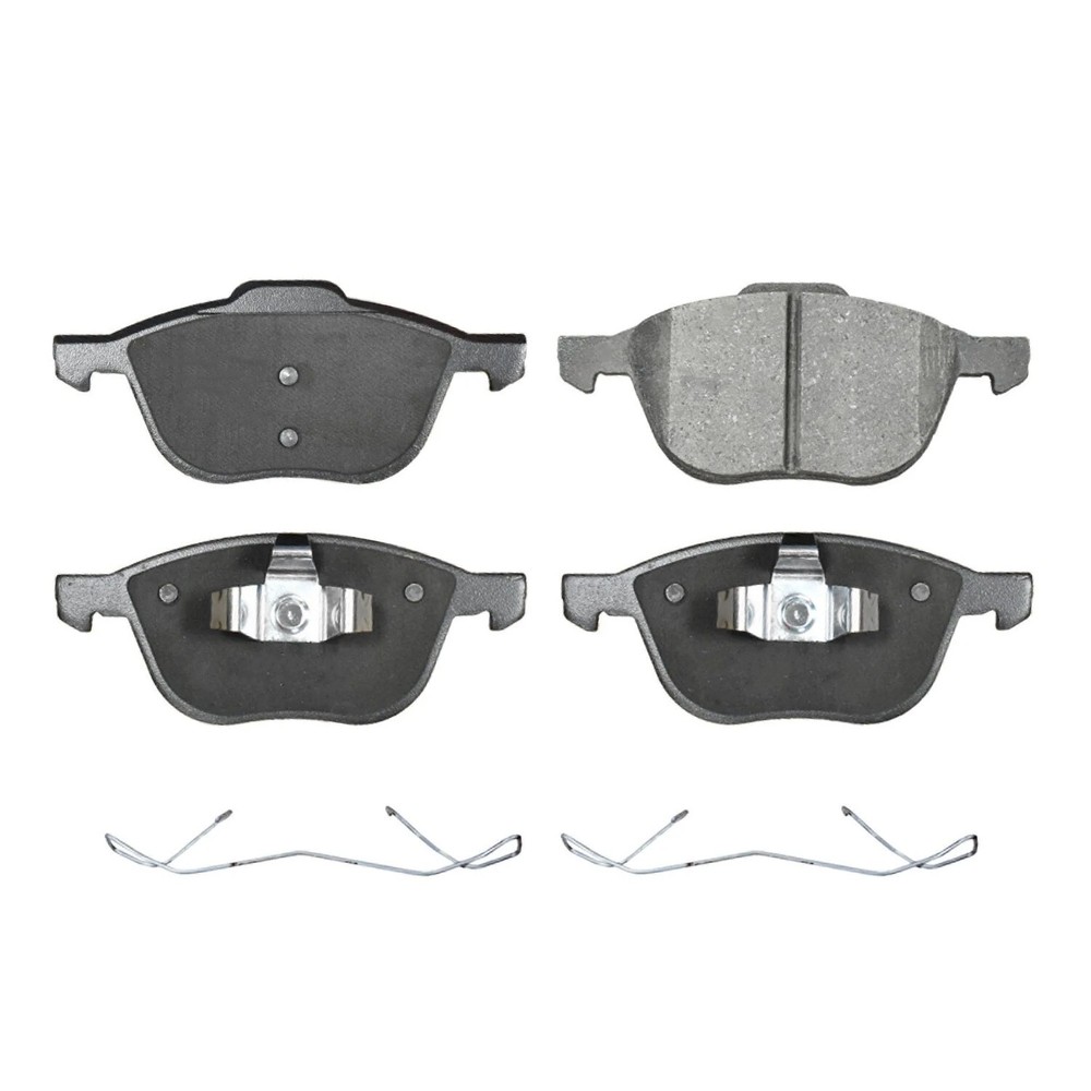 Front Ceramic Pads w/ Hardware for Focus Escape C-Max Transit Connect Ecosport