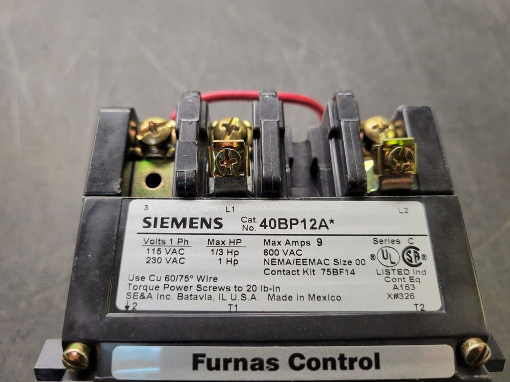 Siemens 40BP12A Starter.