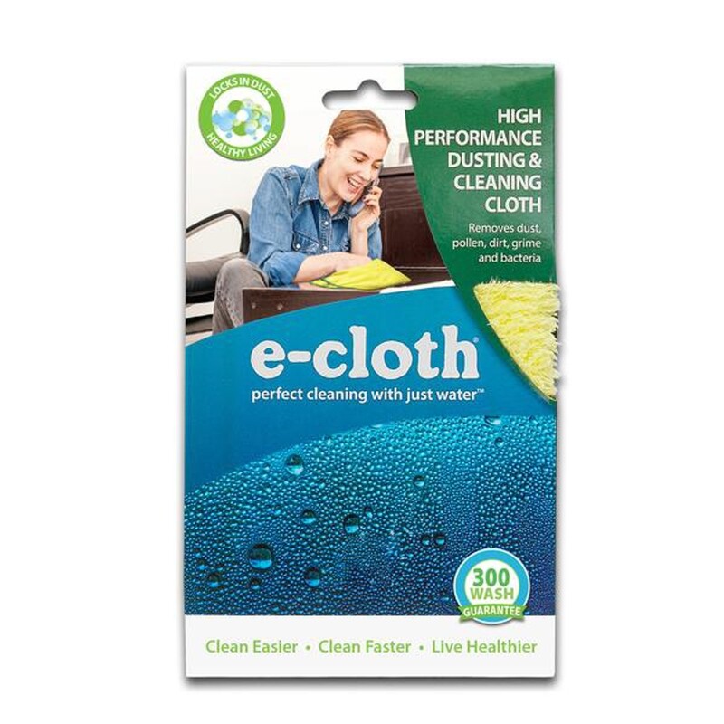 E-Cloth 10619S High Performance Microfiber Dusting Cloth 12.5Lx12.5W in. 5 Pack