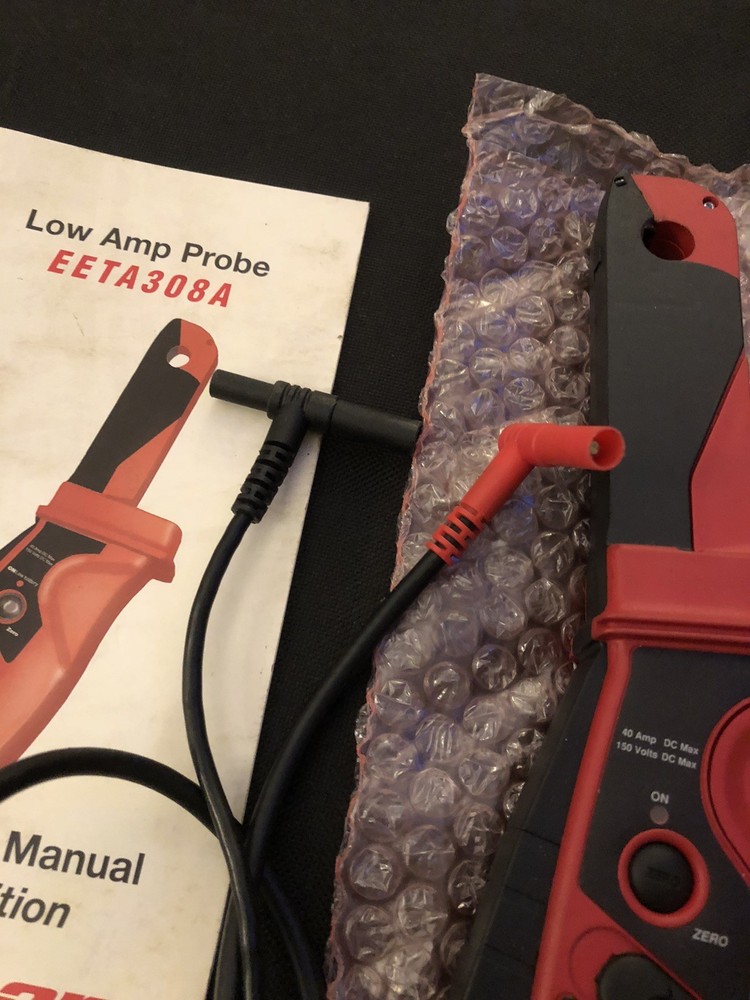 Snap-On Tools Low Amp Probe EETA308A Digital Multimeter