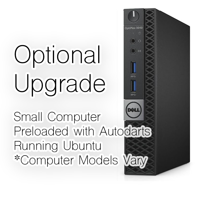 AutoDarts Ring with Cameras | Optional LED Lights and Computer