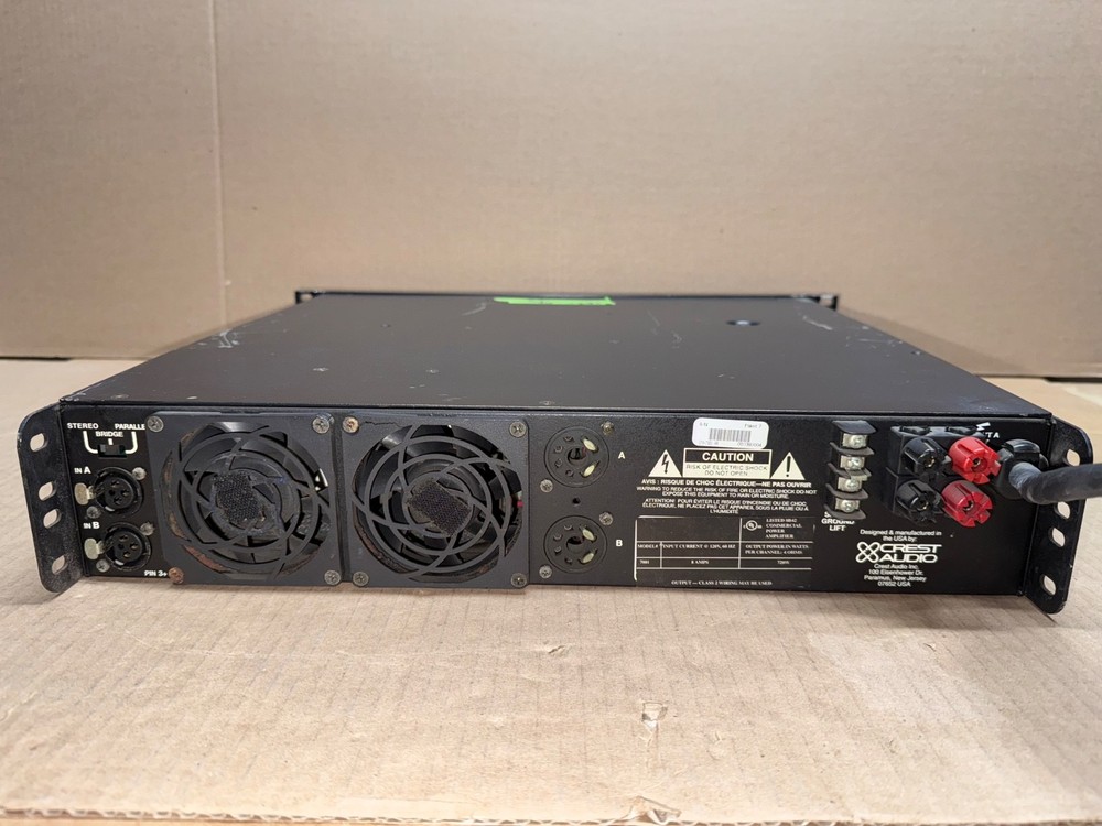CREST AUDIO 7001 PROFESSIONAL POWER AMPLIFIER - TESTED