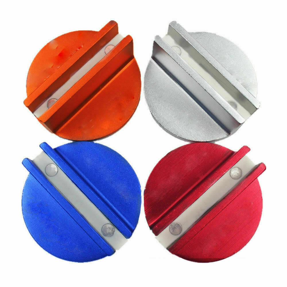 Red Car Universal Floor Jack Disk Pad Adapter Pinch Weld Side JACKPAD
