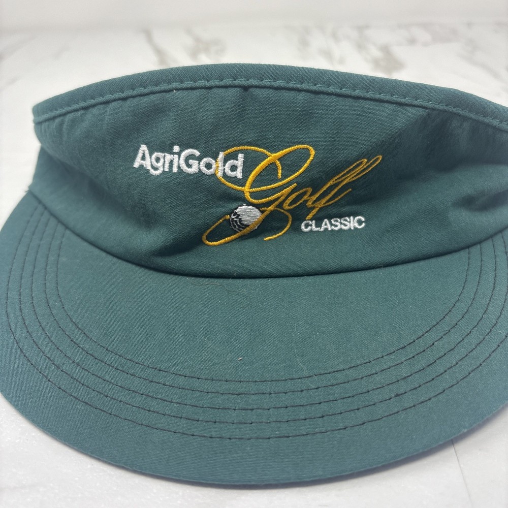 agrigold golf visor
