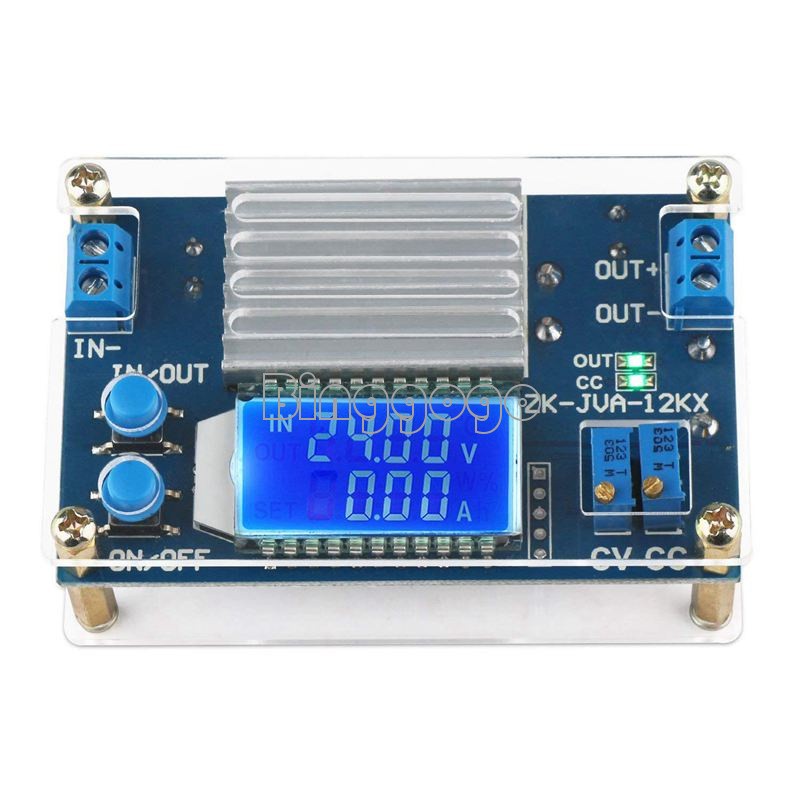 Adjustable 12A Step Down Constant Voltage Current LCD Display Buck Module