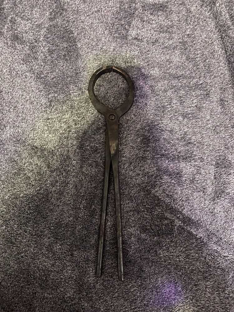 Vintage blacksmith tongs