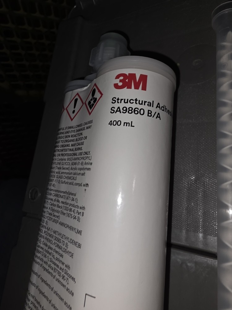 3m structural adhesive 400ml SA9860 b/a