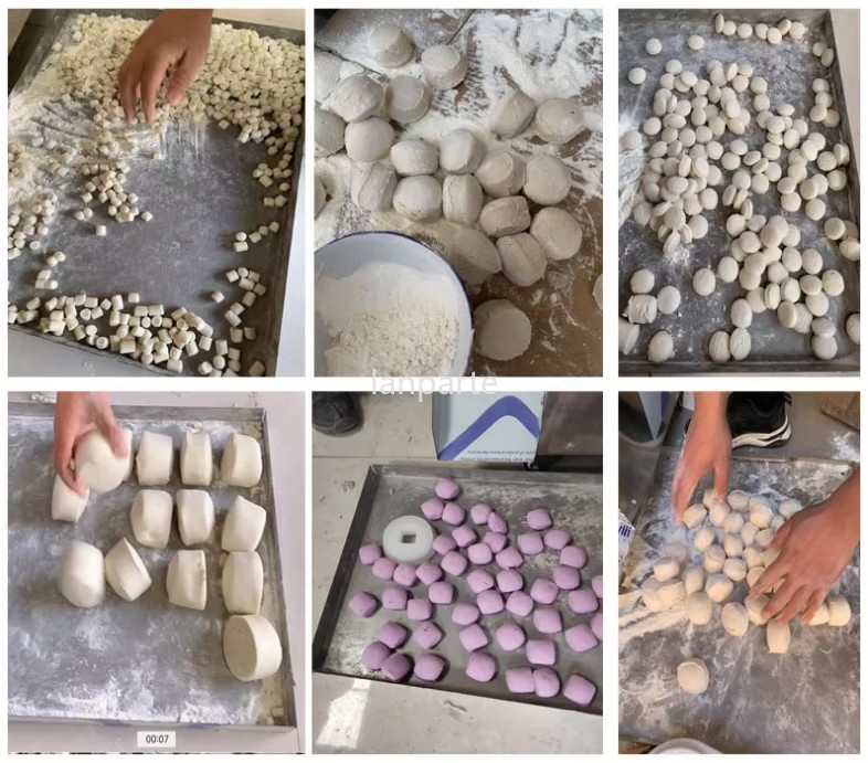 Automatic Dough Divider Rounder Machine Quantitative Dividing Dough Cutter+Molds