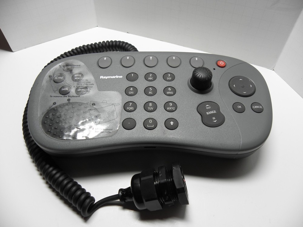 RAYMARINE E-Series remote keyboard E55061 Seatalk