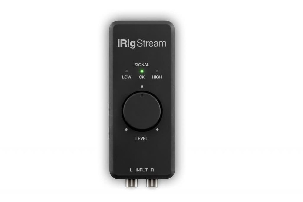 IK Multimedia iRig Stream Stereo Audio Interface for iPhone/iPad and Android