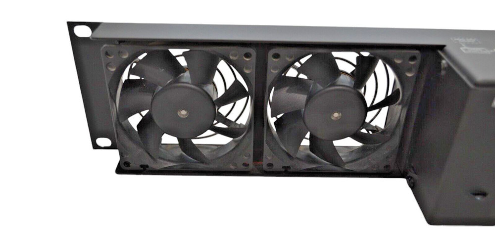 Middle Atlantic UQFP 4RT Quiet 4 Fan Panel With Thermistor Rack Cooling System