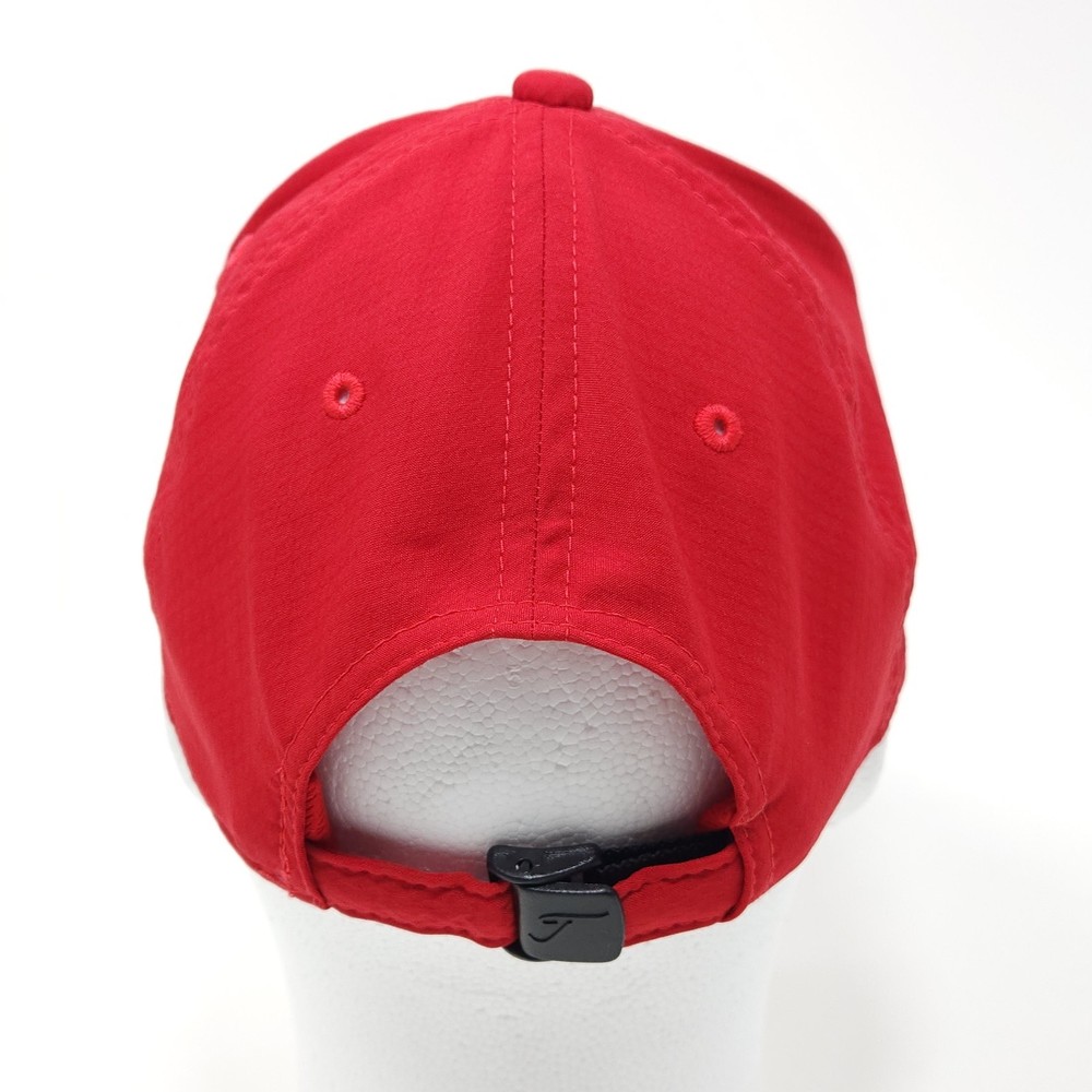Titleist Solid Red Strap Back Hat