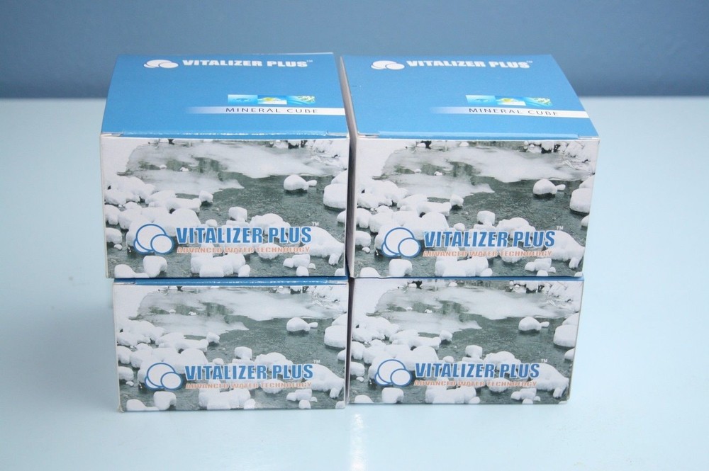 Vitalizer Plus (4) Mineral Cube Replacement for Vitalizer Plus Heagonal Machine