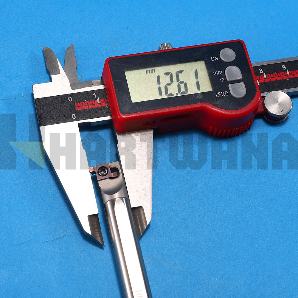 Internal Grooving Boring Bar 10mm Holder Carbide Grooving Inserts Width 2mm