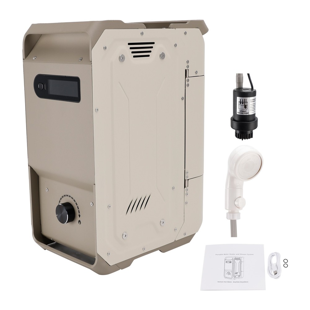 7800mAh 3.3h Portable Water Heater For RV Camping Rechargeable Camping Cleaning