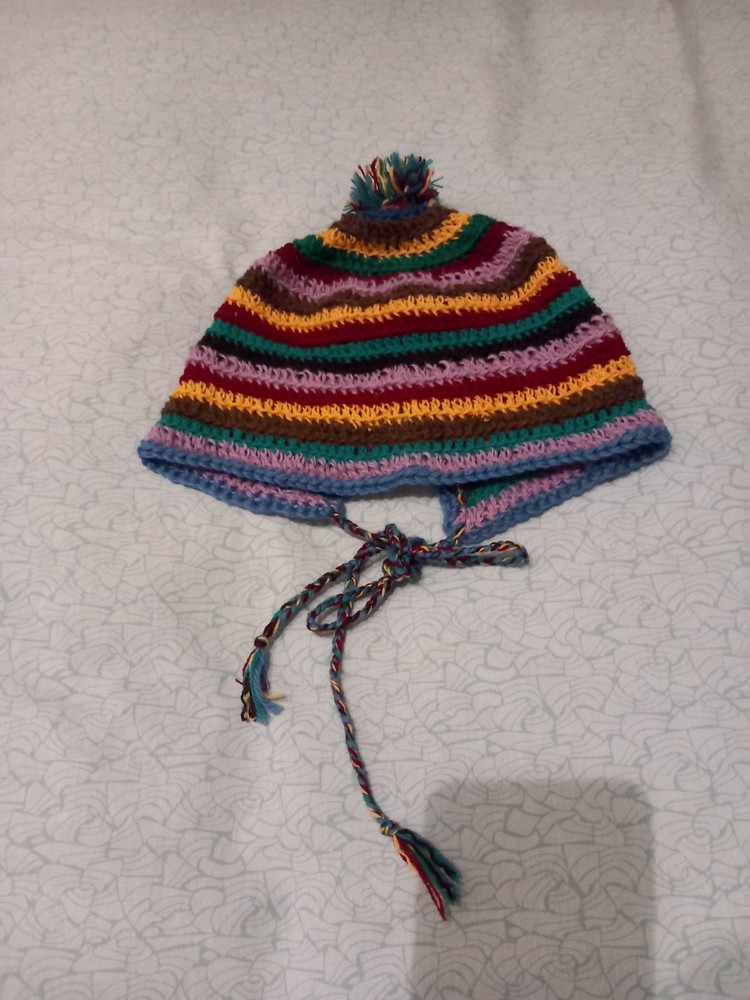Crochet Handmade Multicolor Hat