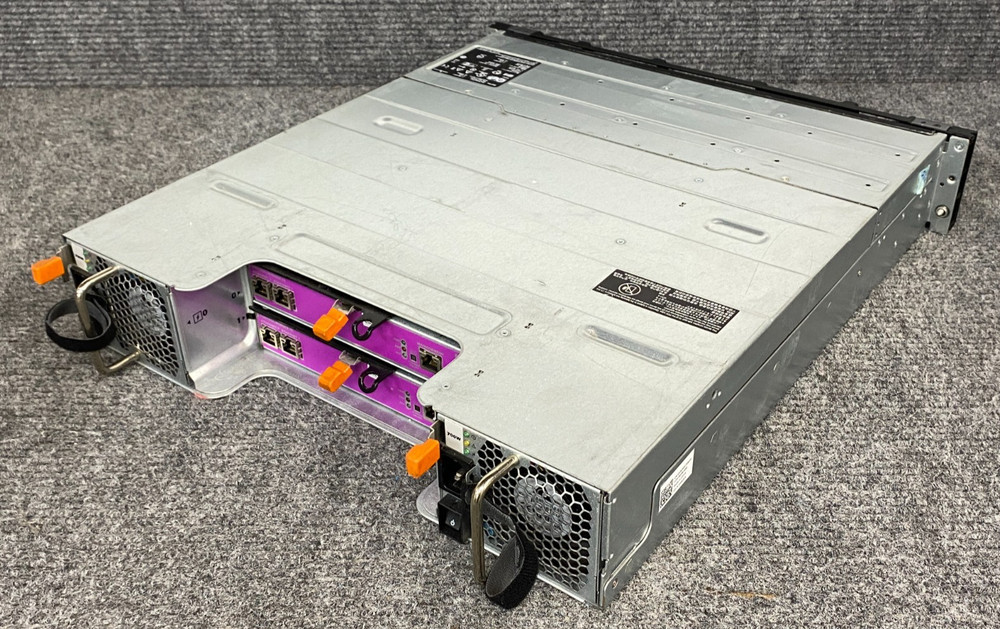 Dell EqualLogic PS4100 Storage Array, No Drives, 2x Controller Modules w/ Cord