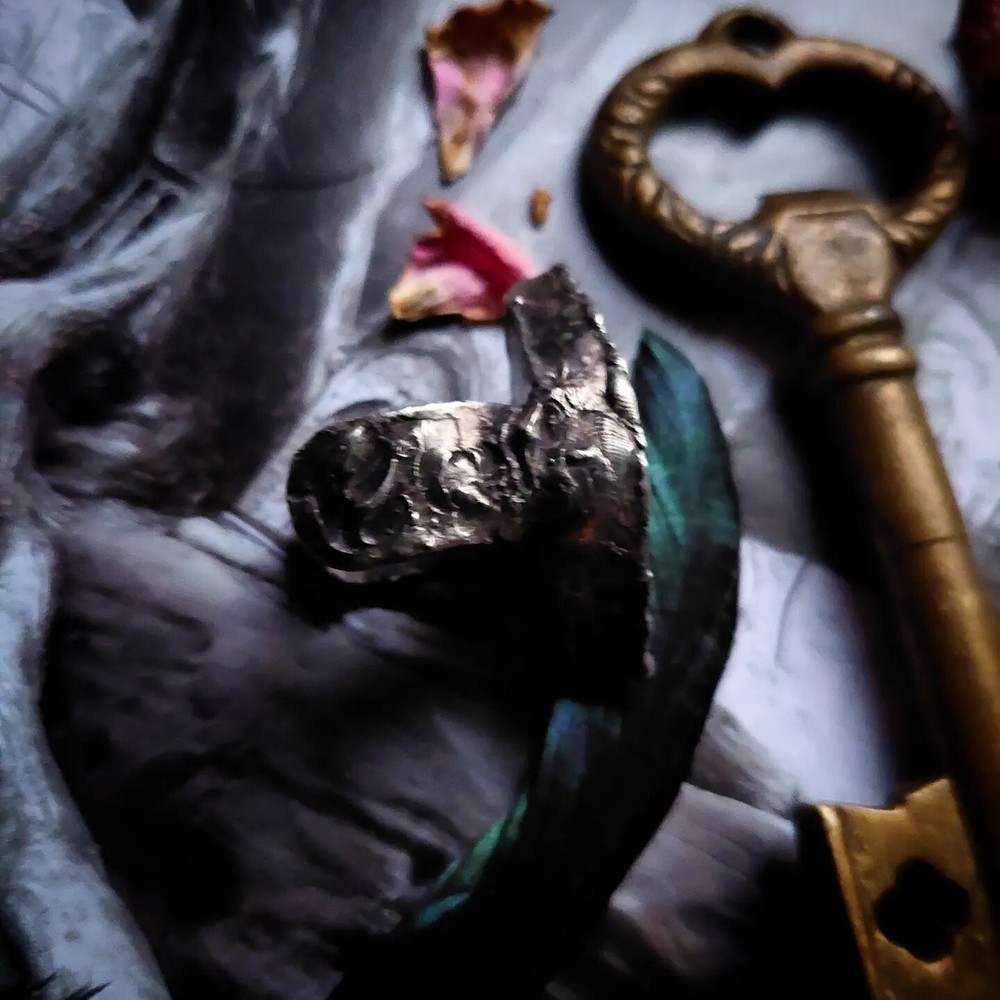 Sunset Labradorite Ancient Magical Healing Ring