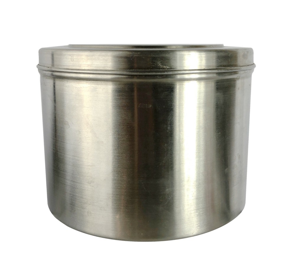 Endurance Round Stainless Steel Stacking Kitchen Canisters 2 Sizes