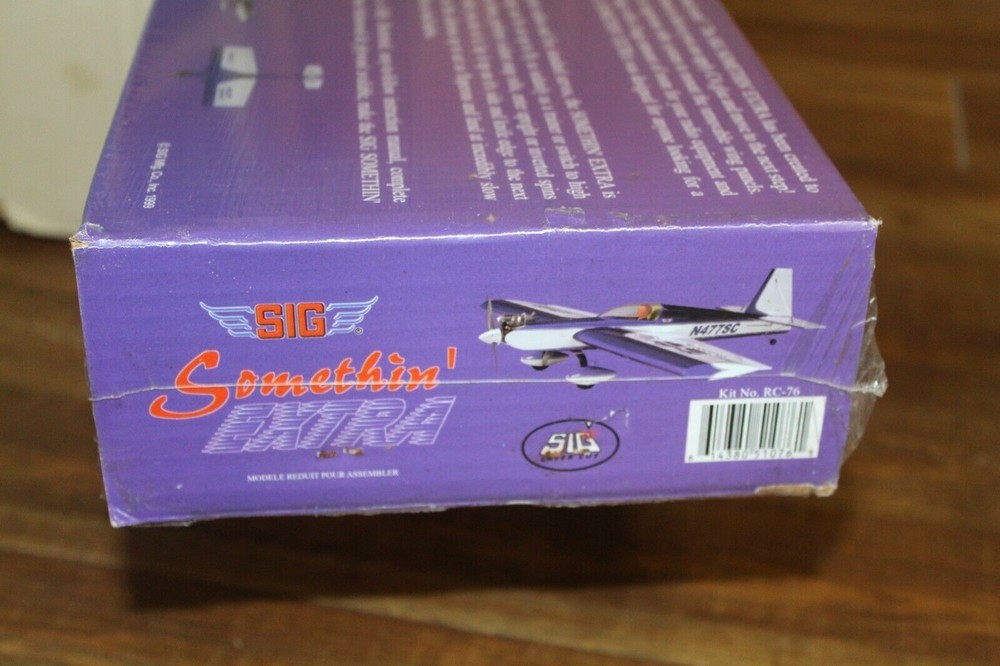 NIB SIG SOMETHIN' EXTRA Balsa Kit