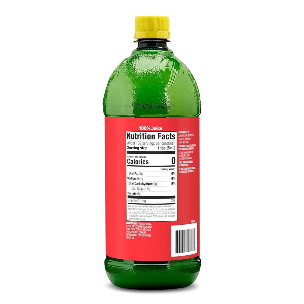 , Lemon Juice, 100% Juice, 32 Fl Oz