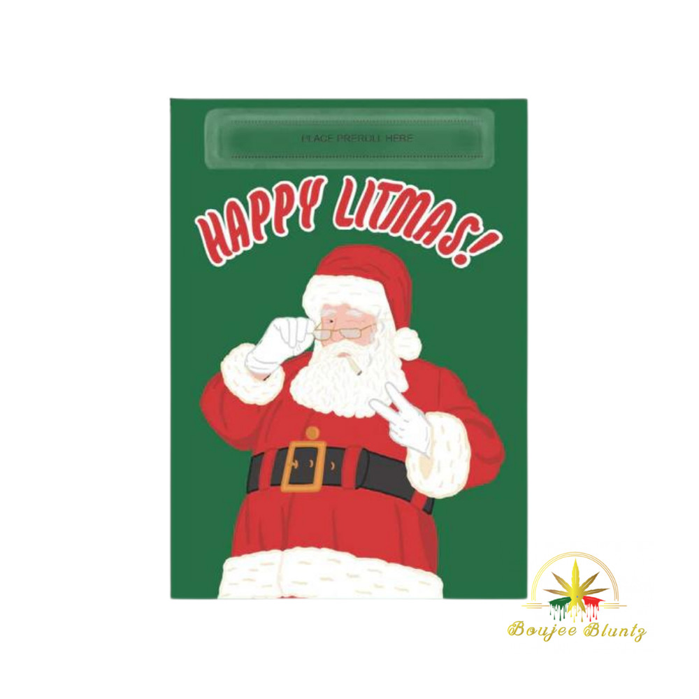 420 Cardz Happy Litmas Card