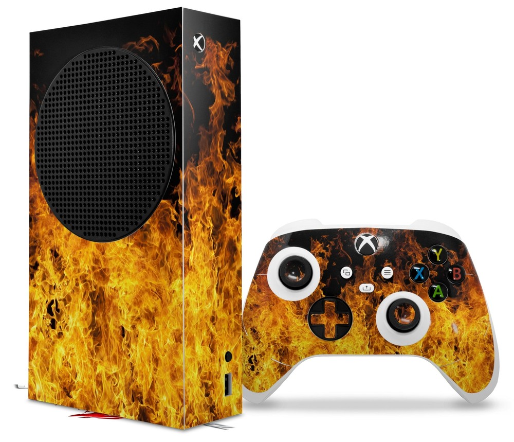 Skins XBOX Series S Console Controller Open Fire