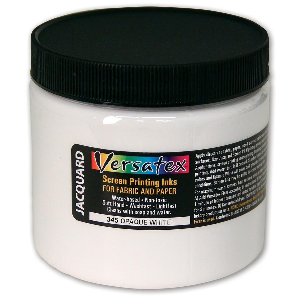 Jacquard Versatex Screen Ink-#345 Opaque White