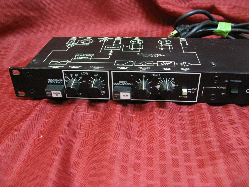 PAIR Electro-Voice (EV) XEQ-2 Electronic rackmount Crossover/Equalizer tested