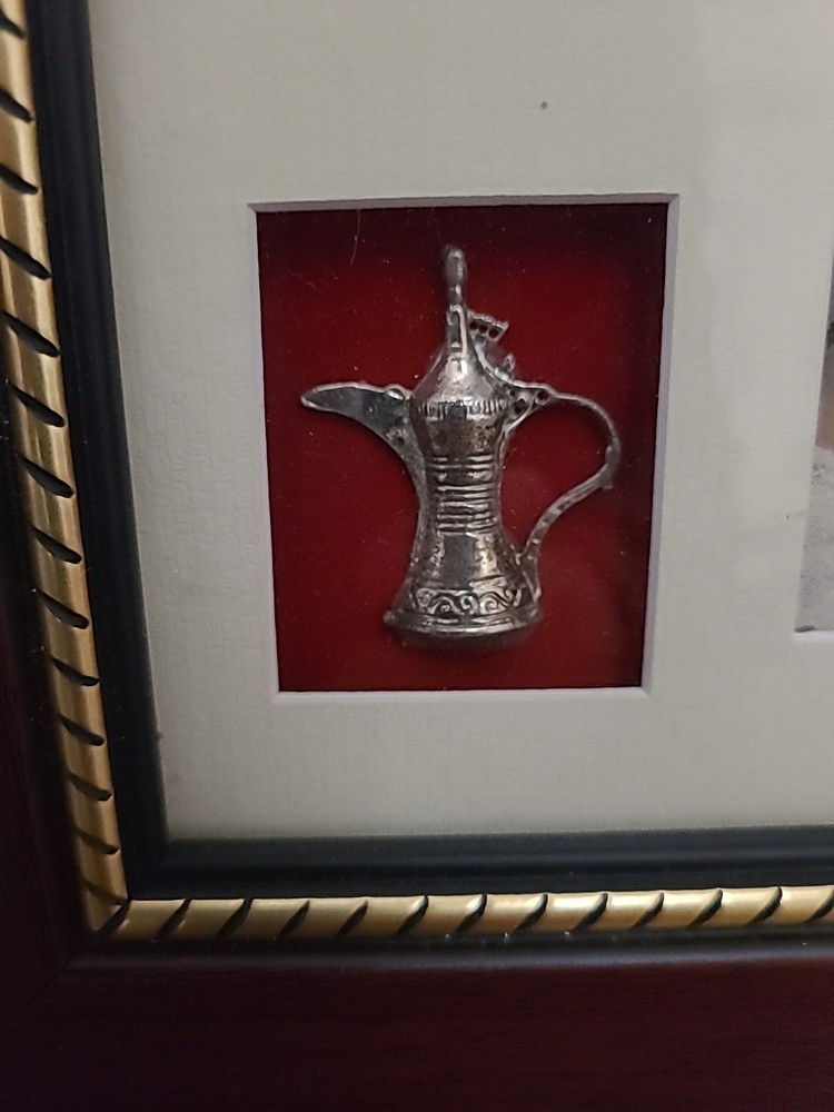 Framed Omani Khanjar Dagger