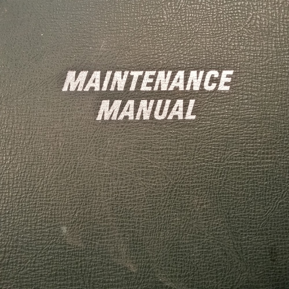 DC-6A & DC-6B Maintenance Manual