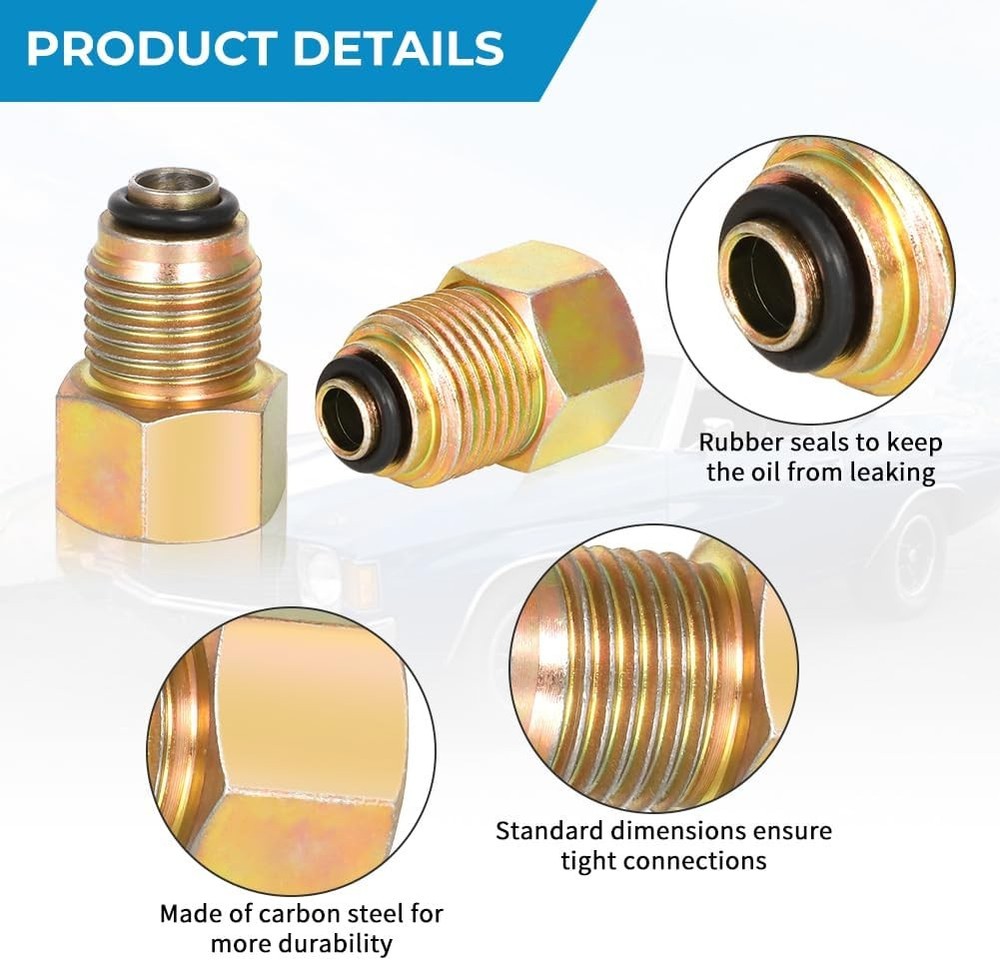 LS Power Steering Pump Line Adapter Fitting